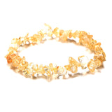 Newly Natural Stone Chip Beads Stretchy Bracelet Ethnic Style Colored Stone Bracelet dropshipping